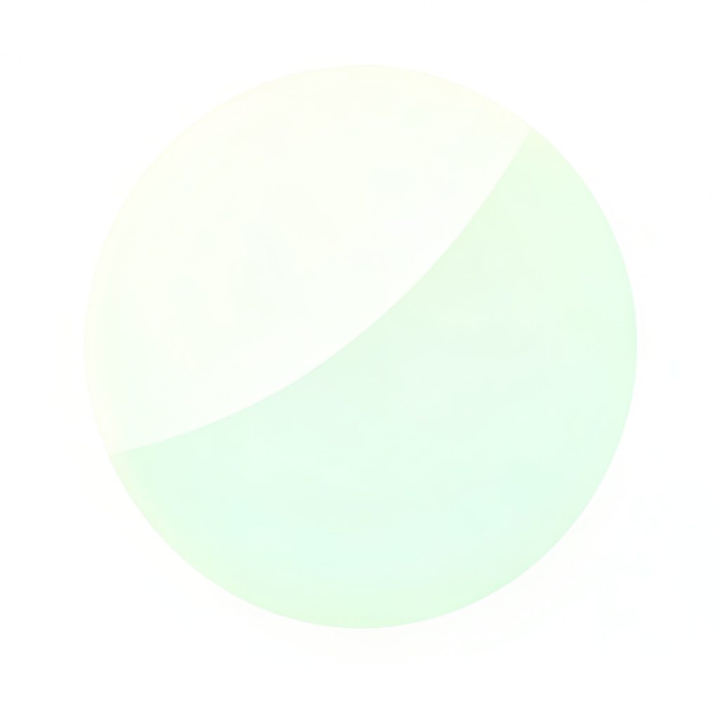 Round icon with a simple green and purple gaming symbol on a light background